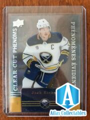 2019-20 UD Tim Hortons #CC-4 Clear Cut Phenoms Jack Eichel